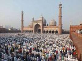 Millions of Muslims celebrate Eid to mark the end of Ramadan